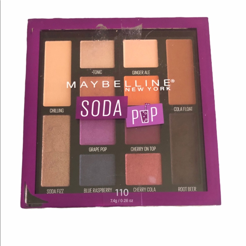 Maybelline Eyeshadow Palette Makeup, Soda Pop